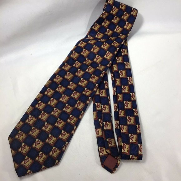 McDonalds Manager Neck Tie Crest Golden Arches Logo Vintage - Picture 2 of 7